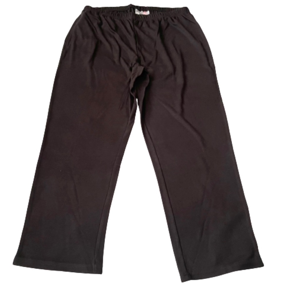 Black elastic waist soft lounge pants size XL